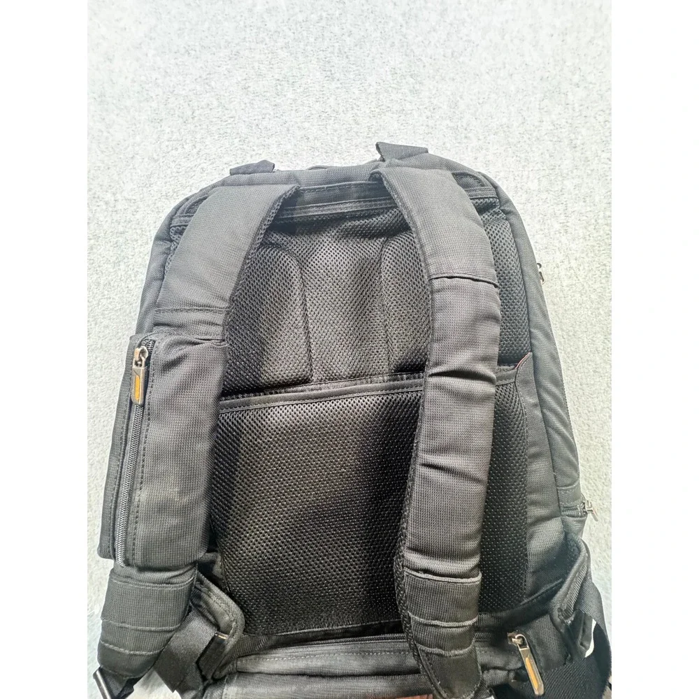 Briggs & Riley @work Medium Cargo Backpack Black Ballistic Nylon Laptop Bag